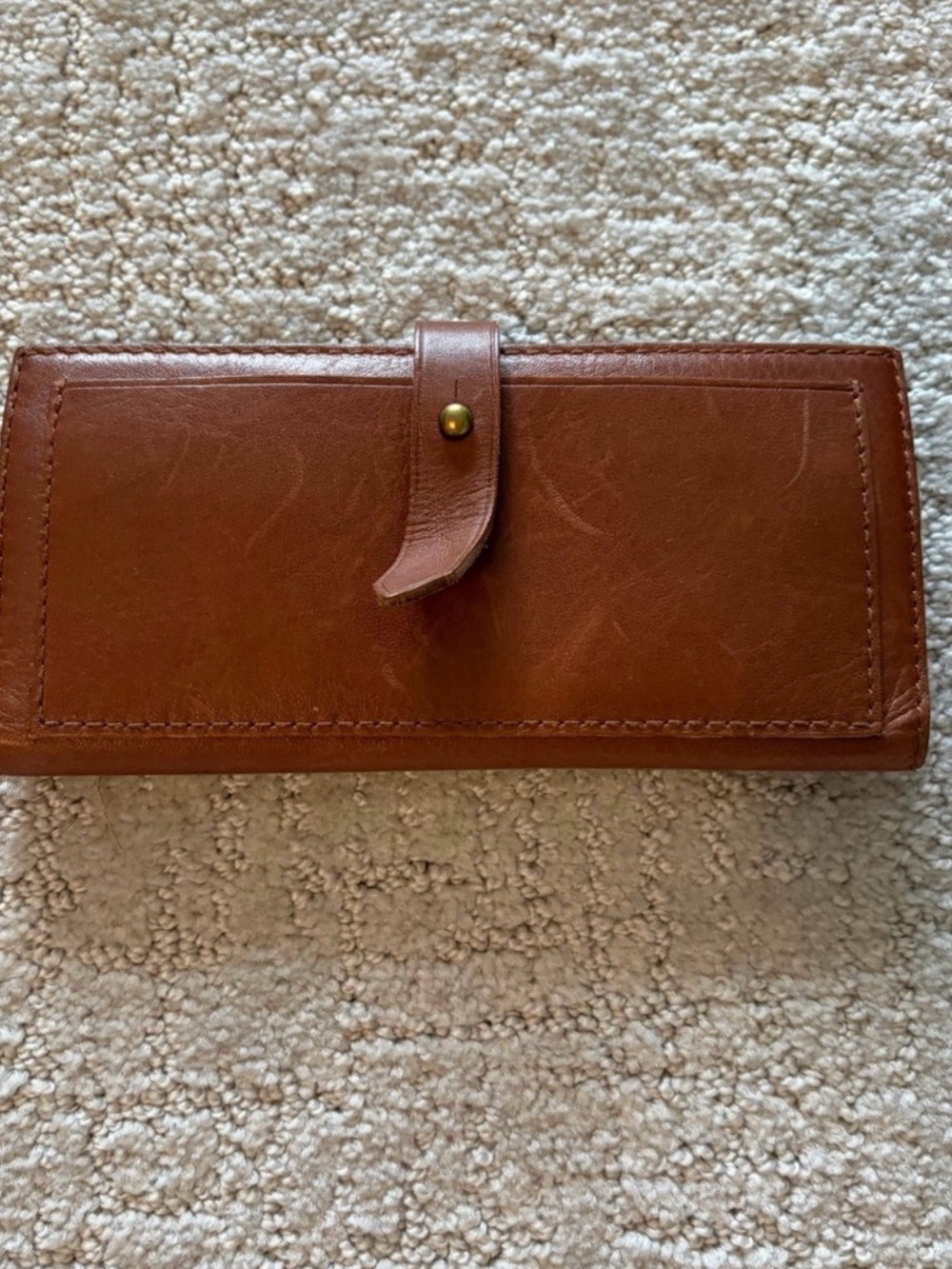 Madewell Leather Post Wallet